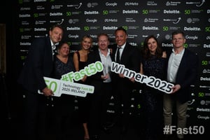 Alchemy wins the ‘Impact’ Award at this year’s Deloitte Technology Fast 50 Awards.