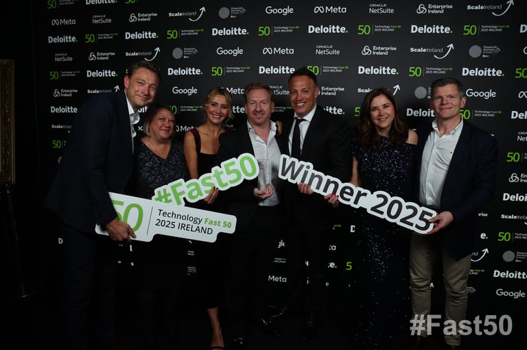 Alchemy wins the ‘Impact’ Award at this year’s Deloitte Technology Fast 50 Awards.